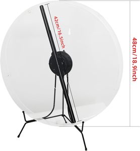 MissYou Ventilador Holográfico 3D de Alta Tecnología con Cubierta, Proyector de Pantalla LED Publicitaria con APP y WIFI para Exposiciones y Uso Navideño - Product Image 3