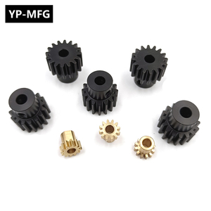 Composants de moteur électrique personnalisés en laiton, jeu de pignons hélicoïdaux, fabricants d'engrenages usinés CNC - Product Image 3
