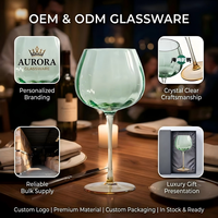 Vente en gros de gobelets à vin rouge en cristal, style bohème rétro, luxe léger, sans plomb, classique européen, pour la maison, les mariages et les fêtes