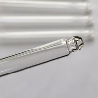 NQFIBER Vente en gros 1ml 2ml 3ml Tubes goutteurs sphériques Tube de verre de laboratoire Pipette Pasteur numérique en verre avec tête d'ampoule en caoutchouc