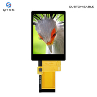 Modul Layar LCD IPS TFT Vertikal Persegi Panjang 2.8 Inci 480*640 ST7701S SPl RGB Driver Board CTP Layar Panel Sentuh Kapasitif