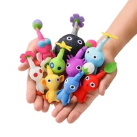 Porte-clés anti-stress en peluche en forme de chignon, design réaliste, super doux, rembourré en coton PP, marque YIXIN, article populaire pour anniversaire