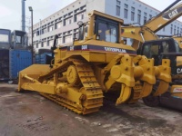 Excavadora CAT D8R Usada de Excelente Calidad, Pintura Original de Fábrica de Japón, Venta en Shanghái, Excavadora Caterpillar D8R de Segunda Mano