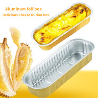 Plaques rectangulaires réutilisables en aluminium pour friteuse à air chaud, moule à gâteau, gobelets jetables en aluminium, outils de pâtisserie à domicile