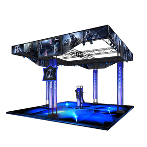 Nouveau dispositif de <span class=keywords><strong>réalité</strong></span> <span class=keywords><strong>virtuelle</strong></span> 9D 2020, jeux de tir au pistolet pour 4 joueurs, pour les parcs de <span class=keywords><strong>réalité</strong></span> <span class=keywords><strong>virtuelle</strong></span>, les centres commerciaux et les événements publics - Product Image 1