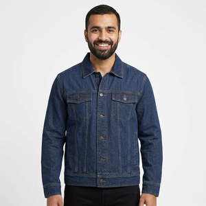New Design <b>Men</b> <b>Denim</b> <b>Jacket</b> for Man Original <b>Denim</b> Material High Quality Breathable Quick Dry OEM Service Winter <b>Jacket</b> - Product Image 1
