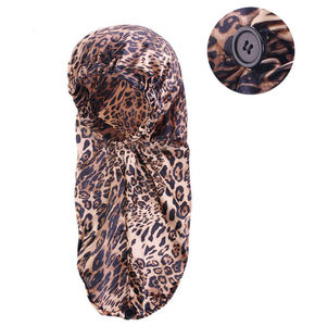 <span class=keywords><strong>Bonnet</strong></span> de <span class=keywords><strong>nuit</strong></span> imprimé floral élastique pour femmes, <span class=keywords><strong>protection</strong></span> des <span class=keywords><strong>cheveux</strong></span> longs avec boucle, <span class=keywords><strong>bonnet</strong></span> de douche - Product Image 3