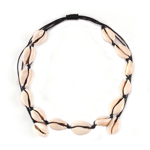 สร้อยคอเปลือกหอยสไตล์ฮาวาย เชือกสีขาว สวมใส่สบายๆ ทุกวัน เครื่องประดับแฟชั่น - Product Image 5