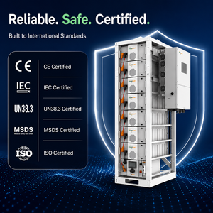 Commercial Industrial Solar Lithium Battery <b>Energy</b> <b>Storage</b> <b>System</b> 112Kwh 261Kwh Bess Hybrid Solar Battery <b>System</b> - Product Image 1