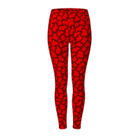 Leggings de compression respirants et antibactériens pour femmes, taille haute, motif lettres colorées, tricotés, AND1 Super Skin, imprimés, tendance