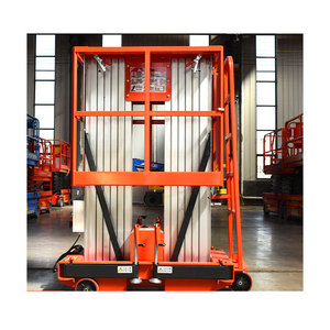 Kellen Single/Double Column Aluminum Alloy Scissors Lift Hydraulic High Rise <b>Work</b> Platform with Wheel 650x650mm <b>Table</b> - Product Image 1
