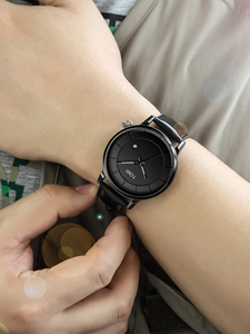 <span class=keywords><strong>Montre</strong></span>-bracelet à quartz pour homme TOMI T101, design simple et élégant, cadran rond, bracelet en cuir, usage quotidien, vente en gros - Product Image 3