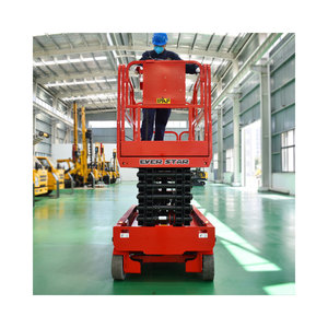 Plataforma elevadora de tijera de alta capacidad, maneja paletas y maquinaria en plantas industriales - Product Image 6