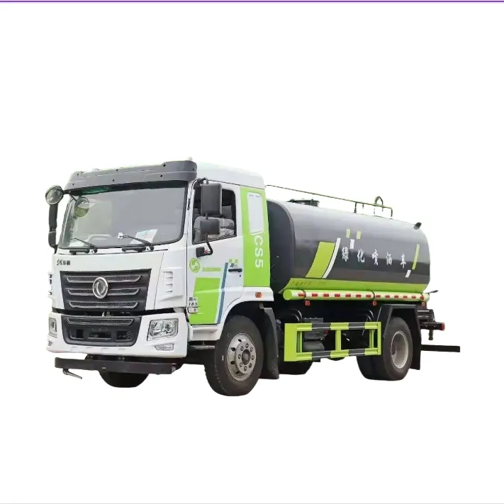 Dongfeng 4*2 10 tấn nước phun nước Xe tải bowser nước để làm sạch đường và vận chuyển nước