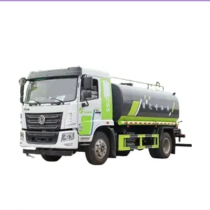Dongfeng 4*2 10 toneladas camión rociador de agua Bowser de agua para la limpieza de carreteras y el transporte de agua