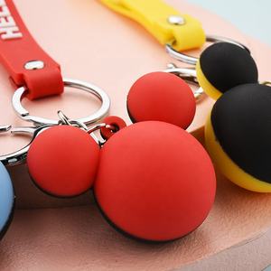 <span class=keywords><strong>LLavero</strong></span> de dibujos animados de <span class=keywords><strong>Mickey</strong></span> para niños y mujeres, colgante creativo de ratón suave, regalo de pareja, paquete de decoración - Product Image 2