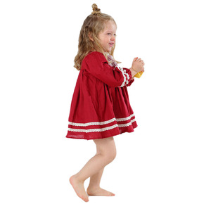 Vendita all'Ingrosso di Abiti Boutique per Bambine 2-12 Anni, Abbigliamento per Bambini, Vestiti Eleganti per Bambine Stile Lupo - Product Image 3