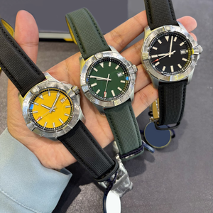 Reloj de Pulsera Cronógrafo Deportivo de Diseño para Hombre, de Lujo, Personalizado OEM ODM, con Esfera Verde de Acero Inoxidable, Mecánico Automático - Product Image 2