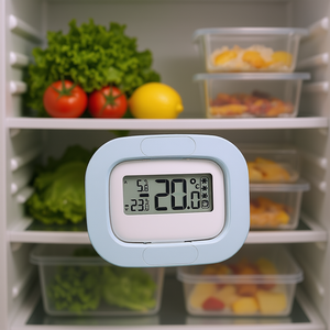 เทอร์โมมิเตอร์วัดอุณหภูมิตู้แช่แข็งดิจิตอล TFA Dostmann พร้อมแบตเตอรี่ในตัว สำหรับใช้กับตู้เย็นและตู้แช่แข็ง - Product Image 3