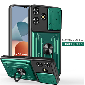 Lichicase Phong Cách Thiết Kế Vô Hình Xe Túi Giữ Từ Trường Hợp Armor Cho Zte Blade A56 Chống Sốc Vỏ Điện Thoại - Product Image 5