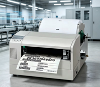 Imprimante d'étiquettes de codes-barres industrielle grand format TOSHI-BA B-852 8 pouces avec tête d'impression et rouleau presseur FMBC0102003 pour étiquettes de grande taille