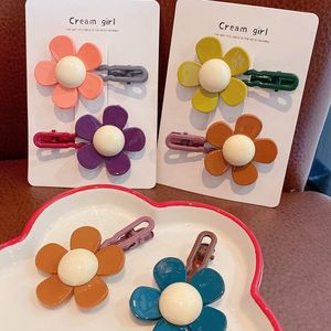 Pinzas para el pelo de otoño e invierno para niños, pinzas para flequillo de bebé, horquillas de alta calidad para niñas, accesorios para el cabello de niñas, nuevo estilo 2022 - Product Image 2