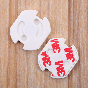 Cubiertas de seguridad para enchufes para bebés, protección contra descargas eléctricas de plástico, para uso doméstico, paquete de 4 - Product Image 4