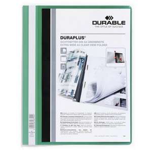 DURABLE - 2579-04 DURAPLUS® A4+ needle <b>folder</b> (multi-pack) - EAN 4005546267937 ORGANIZATION AND <b>FILING</b> PRODUCTS - Product Image 4