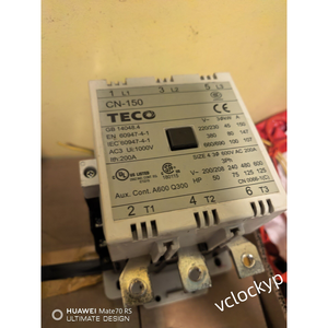 1 UNIDAD NUEVA TECO CN-150 CN150 CONTACTOR en CAJA 220V, 3A2a2b FIRE - Product Image 1