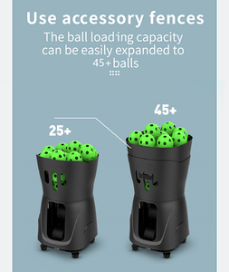 Lanzador <span class=keywords><strong>de</strong></span> Pelotas <span class=keywords><strong>de</strong></span> <span class=keywords><strong>Tenis</strong></span> Automático Portátil Mejorado, Máquina <span class=keywords><strong>de</strong></span> Entrenamiento <span class=keywords><strong>de</strong></span> <span class=keywords><strong>Tenis</strong></span> con Velocidad Ajustable, Control Remoto por Aplicación - Product Image 4