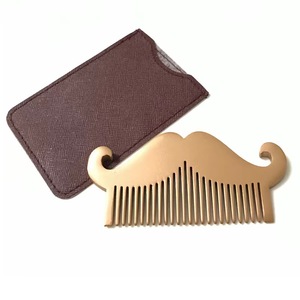 Vinnie Thiết Kế Mới Người Đàn Ông Của Tóc Chải Chuốt Lược Tự Nhiên Rắn Gỗ Bộ ria mép & Râu Lược Với Nylon Lông Di Động - Product Image 1
