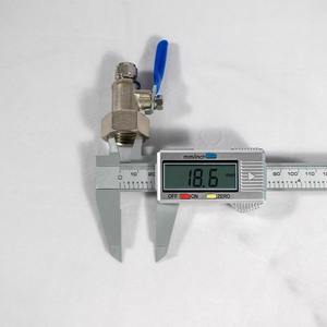 Válvula de bola metálica para purificador de agua, interruptor de fuente de agua con rosca interna de 4 a 2, accesorios para grifo de máquina de agua pura - Product Image 5
