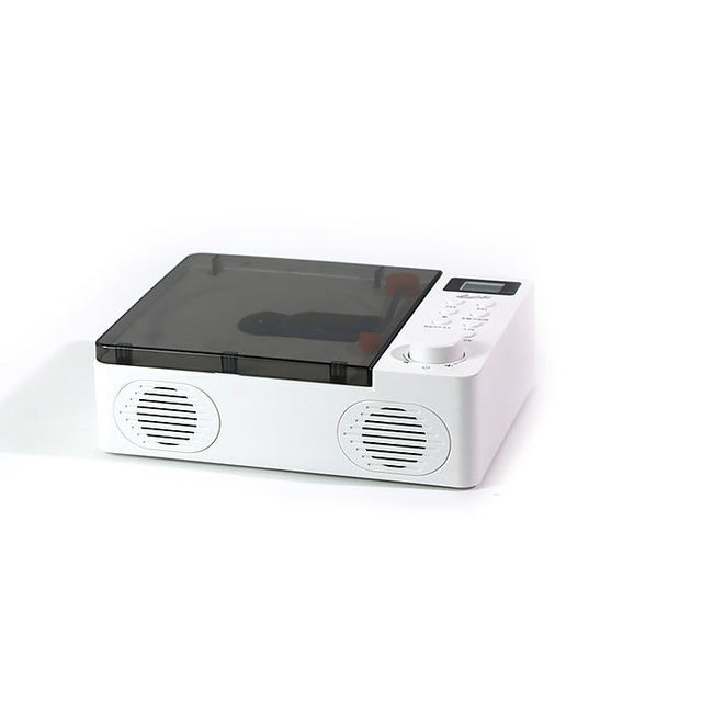 Custom Portable Dual Speaker CD Player Home Desktop Modern Design Hifi Audio Music Player with Digital Display