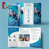 Impression personnalisée de dépliants A6, brochures en carton brillant, flyers A4 A5, brochures, dépliants publicitaires pour entreprises, service d'impression de flyers