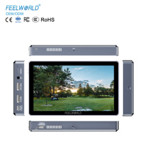 Monitor de Cámara FEELWORLD P7XL de 7 Pulgadas, 1500nit, 10 bits, Fabricante ODM, Aluminio Batería Integrada Monitor de Campo para Cámara DSLR HDMI 2.0 - Product Image 1