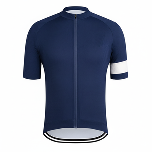 Etiqueta privada Diseño personalizado Unisex Ciclismo Jersey Manga corta Ligero Transpirable Secado rápido Pro Team Bike Ropa - Product Image 1