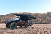 Tente de douche latérale pour voiture tout-terrain JH 4x4, cabine de change portable, écran d'intimité à 360 degrés pour le camping, les SUV et les aventures en overland