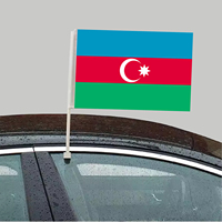 Outlet pabrik kustom bendera mobil tim Inggris favorit penggemar luar ruangan dari sen Lebanon Korea Spanyol Wales Inggris