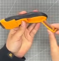 Grattoir pour enlever l'adhésif en acier à haute teneur en carbone SK5