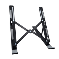 Support de téléphone portable en métal pliable et réglable à 7 niveaux, support de bureau pour tablette et ordinateur portable, support portable pour tablette