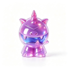 Ensemble de jouets licorne monstre cornu brillant en PU à remontée lente et souple