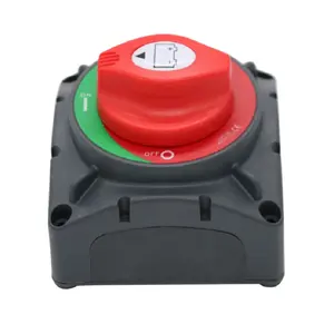 Isolador grande da bateria 600a, interruptor desconexo para veículos marinhos, barco, carro, rv atv