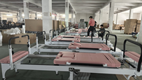 HIIT Pilates Reformer Studio Pilates Convertisseur Extension Board Sitting Boxr Aluminium Pilates Reformer