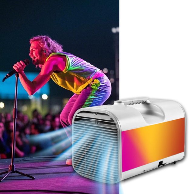 Portable Mini 12v/24v AC RV Air Conditioner for Outdoor Camping Mobile Tent & Car for Hotels