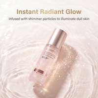 Brume éclaircissante hydratante et illuminatrice au collagène et à la glycérine rose OEM pour le visage 100ml