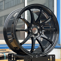 Jantes en alliage forgé OEM 18 19 20 5*120 5*114.3 5*130 pouces à rayons noirs concaves pour M2 M3 M4 RS3 FK8 VAB, jantes de luxe pour voitures