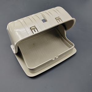 Estuche para gafas de sol, caja de almacenamiento para el techo, tipo clip, bandeja superior central de plástico para Skoda Octavia - Product Image 3