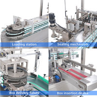 Système de cartonnage multifonctionnel tout-en-un, machine d'emballage de boîtes pour produits électroniques, machine de cartonnage verticale automatique