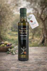 Aceite de Oliva Virgen Extra Orgánico Monovarietal Valdezarza 100% Puro Prensado en Frío 250ml Botella de Vidrio Dorica Española Premium para Exportación - Product Image 2