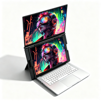 Nouveau lancement S15Plus Moniteur portable IPS 15,6 pouces 1080P avec connecteur TYPE-C Plug-and-Play, extension d'écran double pour ordinateurs portables de 13 à 17,3 pouces